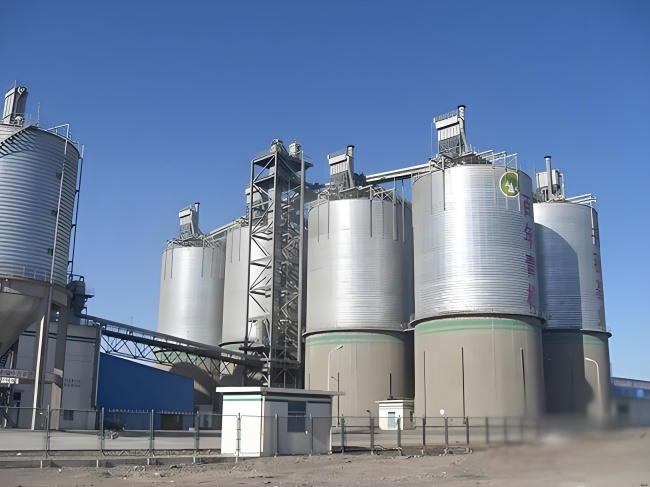 菏泽螺旋卷板仓设计施工建造